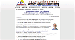 Desktop Screenshot of manager-positif.com